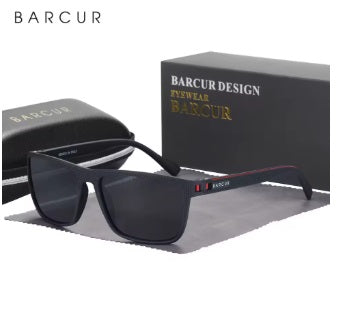 -Óculos de sol BARCUR Original polarizados TR90 UVAB