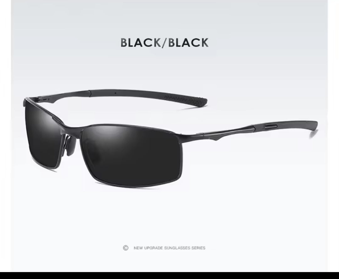 Óculos de sol Aoron UV400 original metal frame