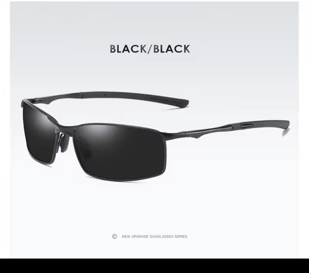 Óculos de sol Aoron UV400 original metal frame