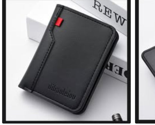 Carteira de Couro PU Macio e Estilosa