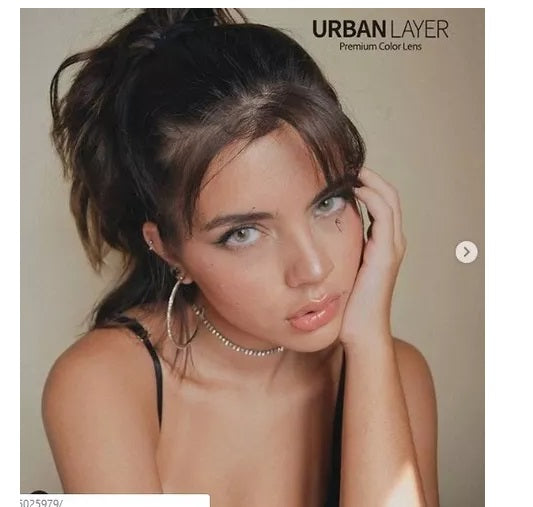 Lentes de Contato Urban Layer Cloud Gray Descarte Anual