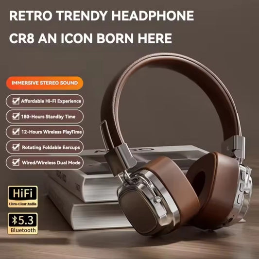 🎧 Fone Bluetooth 5.3 Stereo – Som Imersivo e Bateria Duradoura! 🎧