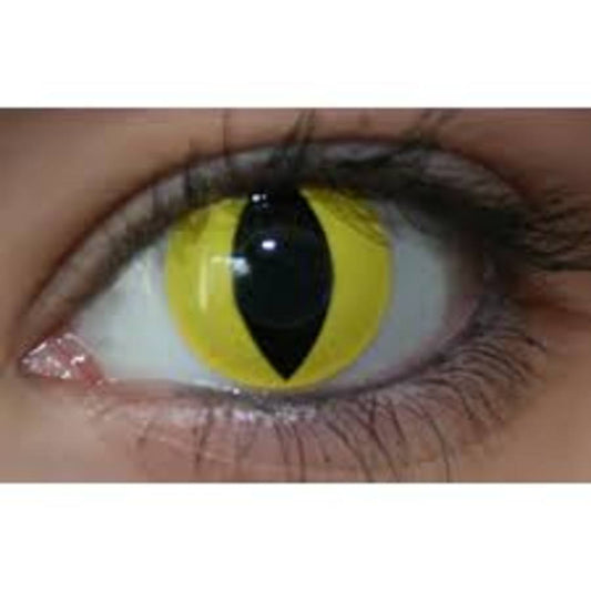 Lentes de contato Halloween Cosplay Yellow Car Festa a Fantasia